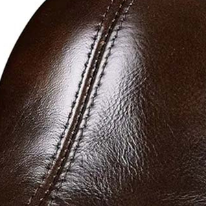 Béret Ajustable en Peau de Mouton pour Hommes, Style Européen et Américain, Quatre Saisons, Premium, pour Personnes Âgées, Plage, Décontracté, Vintage, Tendance - Product Image 4