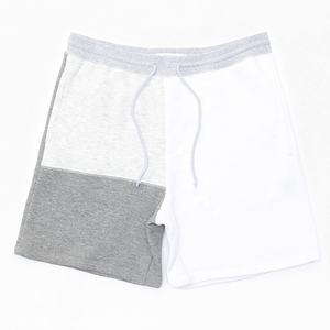 Latest Design Men's Multicolor Jogger Shorts Summer Wear Casual Color Block Streetwear Sweat Shorts with Pockets - Product Image 1