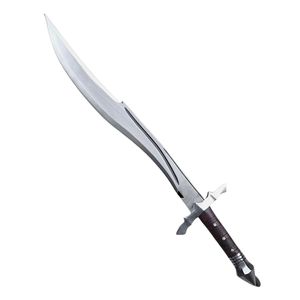 Cuchillo de Hoja Fija con Punta de Clip de Acero Inoxidable, Borde Biselado, Cuchillo de Combate de Grado Industrial, Hoja Única - Product Image 4