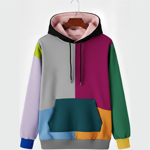 Sudadera con Capucha Extra Grande de Moda, 100% Algodón, con Detalles de Cuentas, Diseñada para un Look Informal y Relajado Tela Cómoda - Product Image 5