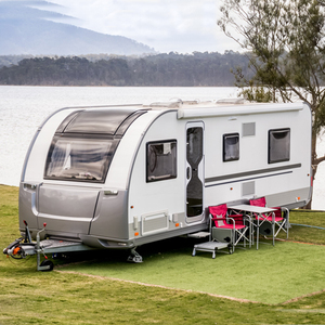 Autocaravana Moderna de Lujo con Cocina y Espacio para Dormir para 4/2 Personas, Ligera y Fácil de Transportar, Capacidad de Carga de 4500 kg, Acero, para Campamentos al Aire Libre - Product Image 3