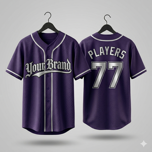 Maillot de baseball pour homme de haute qualité à prix abordable, grande taille, design personnalisé, protection UV avant, séchage rapide, respirant - Product Image 1
