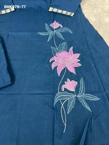 Conjunto de Kurti y Pantalón de Algodón con Bordado, Última Colección, Ropa Informal, Proveedor Mundial - Product Image 5