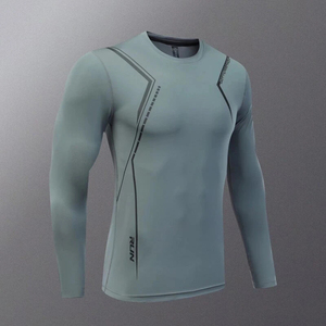 Meilleur Prix 2026 Nouvel Ensemble Rashguard Respirant pour Homme Manches Longues Compression Entraînement Deux Pièces Leggings de Sport T-shirts Jogging OEM - Product Image 4