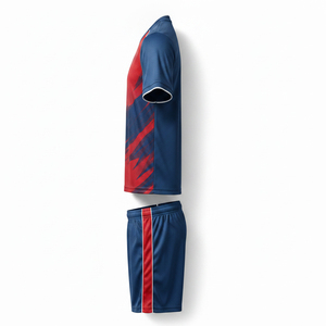 Tenue de football sublimée anti-rétrécissement, maillot de football premium, ensemble d'équipe, vêtements d'entraînement de football personnalisés imprimés - Product Image 1