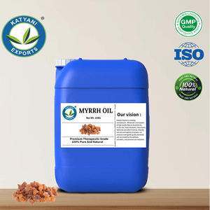 Huile essentielle de myrrhe naturelle, distillée à la vapeur, formulations cosmétiques et d'aromathérapie par Katyani Exports - Product Image 4