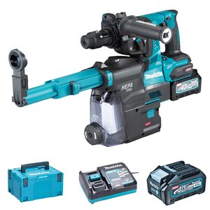 Marteau perforateur rotatif sans fil 40V Max 4Ah 28mm, outil électrique robuste Li-Ion - Product Image 2