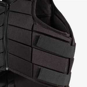 Gilet de sécurité équestre personnalisé 2026 unisexe noir en néoprène respirant sans manches – Équipement de protection équestre 2026 - Product Image 5