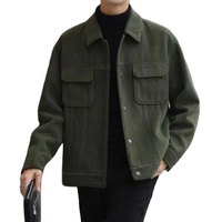 Printemps automne affaires mode Harajuku manteaux hommes solides vêtements masculins lâche décontracté hauts tout Match veste à manches longues vêtements d'extérieur