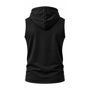 Sudadera sin Mangas para Hombre, Sudadera Deportiva para Entrenamiento Atlético, Algodón Premium, Venta al por Mayor Directa de Fábrica - Product Image 5