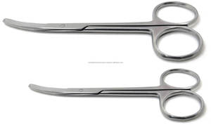 Kit chirurgical SPENCER, ciseaux en acier inoxydable pour la transplantation capillaire et la chirurgie ORL, certifié ISO13485, manuel - Product Image 3