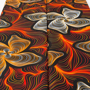 Auténtica Tela de Algodón Estampada con Cera Africana para la Confección de Ropa de Moda Femenina y Sastrería en Libia - Product Image 1