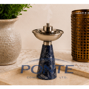 Quemador de Bakhoor Árabe Personalizado, Moderno, de Resina de Mármol, para Oud e Incienso, Aromático, Decoración para el Hogar y Hoteles, Fragancia de Verano - Product Image 2