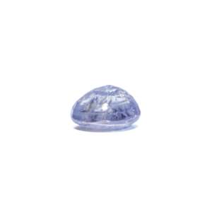 Loose 6.73 Ct Sky Blue Sapphire Gemstone Excellent Diamond Cut 11mm Diameter for Fine Jewelry - Product Image 3