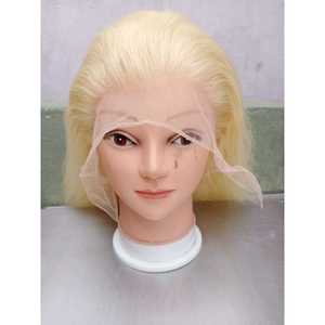 Perruques blondes bouclées profondes en cheveux humains vierges indiens, 10 à 34 pouces - Product Image 1
