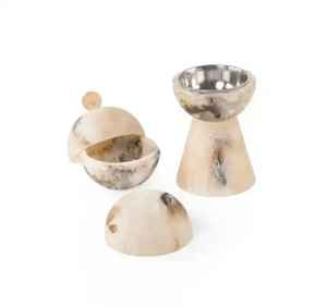 Brûleur d'encens en résine et métal de style moyen-oriental, usage religieux, écologique, 100% naturel, tendance, Bakhoor, prix de gros - Product Image 2