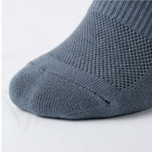 Crew <b>Socks</b> Solid Color Breathable Polyester Spandex <b>Running</b> <b>Socks</b> for Adults Summer Athletic Wear - Product Image 6
