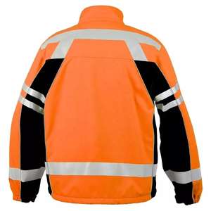 High Quality ANSI Class 2 Reflective Waterproof Winter <b>Worker</b> Safety <b>Jacket</b> with Custom Logo OEM Brand Wholesale - Product Image 6