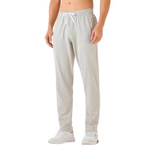 Pantalon de survêtement empilé en coton pour homme, respirant, style streetwear, coupe ajustée, fabricant OEM - Product Image 2