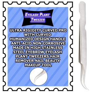 Pince à épiler professionnelle en fibre d'acier inoxydable de haute qualité nouvelle conception de type L pour les extensions de cils - Product Image 6