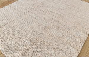 Alfombra Moderna Abstracta de Lana Hecha a Mano, Tejido Texturizado, Ecológica, de Pelo Corto para Sala de Estar y Dormitorio - Product Image 6