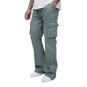 Pantalones Cargo Deportivos para Hombre, Ligeros, Casuales, de Cintura Media, para Senderismo, Caza, con Múltiples Bolsillos, Ajustados - Product Image 1