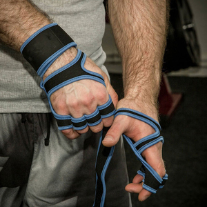 ถุงมือออกกำลังกายกลางแจ้งสำหรับผู้ผลิตเสื้อผ้ากีฬา อุปกรณ์ออกกำลังกาย ถุงมือฟิตเนสเพื่อความปลอดภัย สำหรับยกน้ำหนักและดึงข้อ - Product Image 1