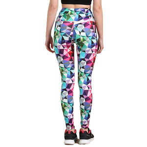 เลกกิ้งแบบเต็มตัว เอวสูง ไร้ตะเข็บ ยืดหยุ่นได้ดี กระชับหน้าท้อง ระบายอากาศได้ดี เหมาะสำหรับโยคะและการออกกำลังกาย - Product Image 2