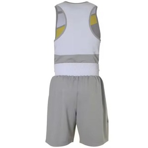 Uniforme de Boxeo Personalizado de Poliéster, Chaleco de Boxeo, Nuevo Diseño, Uniforme de Entrenamiento de Boxeo, Venta al Por Mayor OEM, Pantalones Cortos y Chaleco de Boxeo - Product Image 3