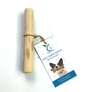 Jouets à mâcher en bois écologiques naturels les plus vendus fabriqués à la main par une usine vietnamienne pour chiens agressifs - Product Image 4