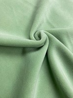 Tissu en Spandex Vert Menthe 100% Polyester Poids Moyen Tricoté Uni Couleur Unie Textile