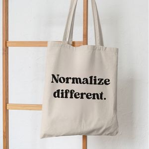 Bolsa de Lona Grande con Asa para el Hombro, Bolsa de Compras con Estampado de Lista de Compras, Patrón de Letras, para Uso Diario - Product Image 3