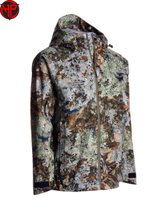 Mens <b>Waterproof</b> <b>Camo</b> Hunting <b>Jacket</b> Breathable Windproof Hooded Rain Coat Alpine Forest Camouflage Tactical Outdoor Wear - Product Image 3