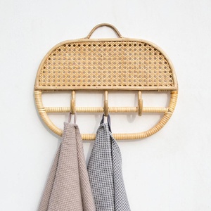 Versatile rattan <b>hanging</b> <b>hooks</b> <b>for</b> home space saving & walls decor top selling handbag wall <b>hook</b> - Product Image 5
