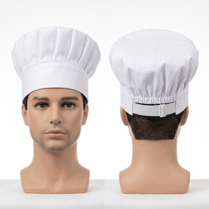 Gorras de Chef OEM de Alta Calidad al por Mayor / Gorras Unisex Impermeables de Poliéster/Algodón con Estampado Digital Blackhardson para Restaurantes y Bares - Product Image 2