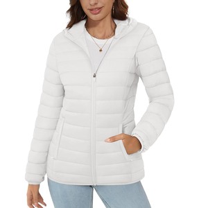 Matte Finish Breathable Women's Puffer <b>Jacket</b> Custom Color Padded <b>Jacket</b> - Product Image 6