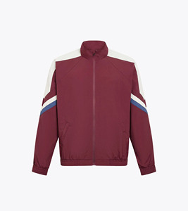 Custom Windproof Winter Windbreaker Tracksuits <b>Men</b> Color Block Jogger Set Zip <b>Jacket</b> Nylon Sweat Pants Embroidery Print Factory - Product Image 4