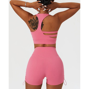 ผู้ผลิตบราโยคะแบบ OEM บราออกกำลังกายแบบยืดหยุ่นสำหรับฝึกโยคะ ออกกำลังกายในยิม และใช้สำหรับแบรนด์ส่วนตัว - Product Image 6