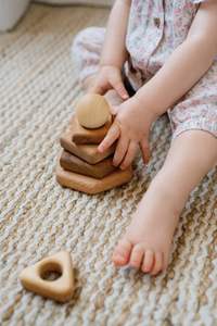 ของเล่นพัฒนาการเด็กทำจากไม้ขายดี – ของเล่นเสริมพัฒนาการแบบมอนเตสซอรี่ ปลอดภัย ไร้สารพิษ สำหรับเด็กชายและเด็กหญิงอายุ 0-3 ปี - Product Image 5