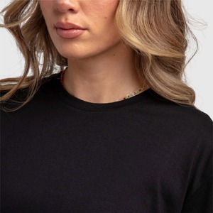 T-shirts décontractés surdimensionnés pour femmes, respirants, infroissables, personnalisables, de haute qualité, 100 % coton, manches courtes, col rond, tricotés - Product Image 2