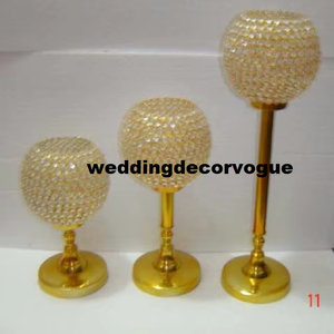 Candelabro de 5 Brazos Dorado, Portavelas de Piso, Elegante Centro de Mesa para Bodas, Iglesias, Fiestas, Decoración para Eventos - Product Image 6