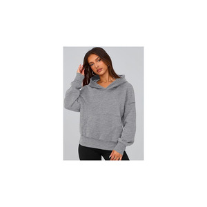 Sweat-shirt à capuche oversize pour femme, en molleton, décontracté, coupe ample, manches longues, streetwear - Product Image 3