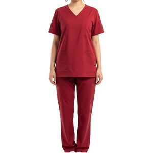 Customized Medical <b>Scrub</b> <b>Sets</b> with Multi Pockets Sustainable Cotton Fabric for Hospital Use-Unisex <b>Scrubs</b> Uniform - Product Image 1