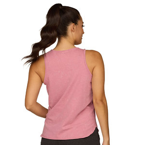 Débardeur dos nageur 100 % coton délavé à l'acide pour femme - Product Image 5