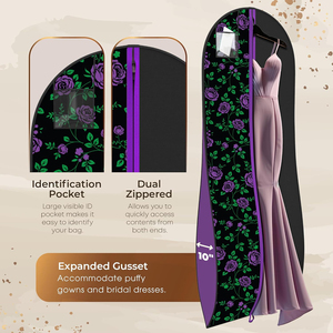 Bolsa Impermeable para Ropa con Ventana Transparente y Cierre Resistente para Viajes y Protección de Prendas - Product Image 6