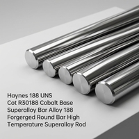Barre en alliage superalloy à base de cobalt Haynes 188 UNS R30188, alliage 188, barre ronde forgée, barre en superalloy haute température