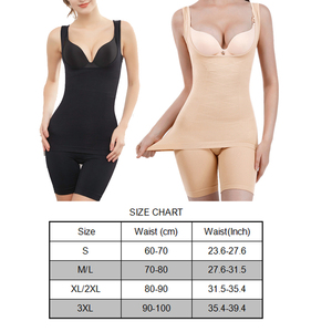 Women's Breathable Seamless <b>Slimming</b> <b>Bodysuit</b> Body Shapewear Tank Tops Tummy Control Compression Eco-Friendly Nylon Spandex - Product Image 6