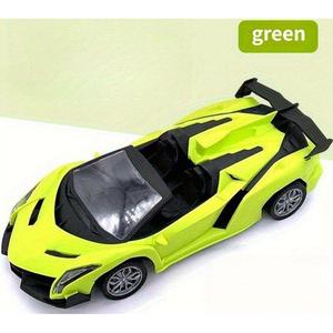 Voiture de sport télécommandée à l'échelle 1:18, véhicule jouet RC avec lumières et volant de direction pour enfants et adultes - Product Image 2