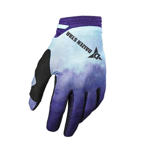 Gants de course Daizen Star à doigts entiers, respirants, en polyester et nylon, unisexes, motif à pois, impression par sublimation - Product Image 4