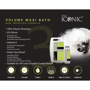 Champú y Acondicionador para Perros True Iconic Bath & Care Series, Baño con Textura R (1 Galón) - Product Image 1